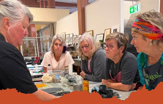 Capricornia Printmakers Workshop at Walter Reid Cultural Centre